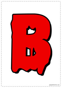 B-Abecedario-letras-Halloween-para-imprimir-rojo-sangre